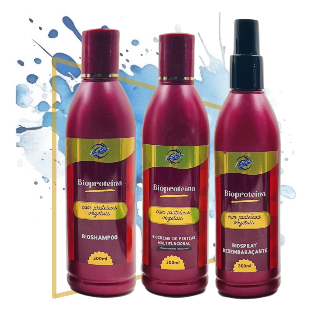 Kit Manutenção Cabelo Bio Proteína e Orgânicos Ser Mulher | Shopee Brasil