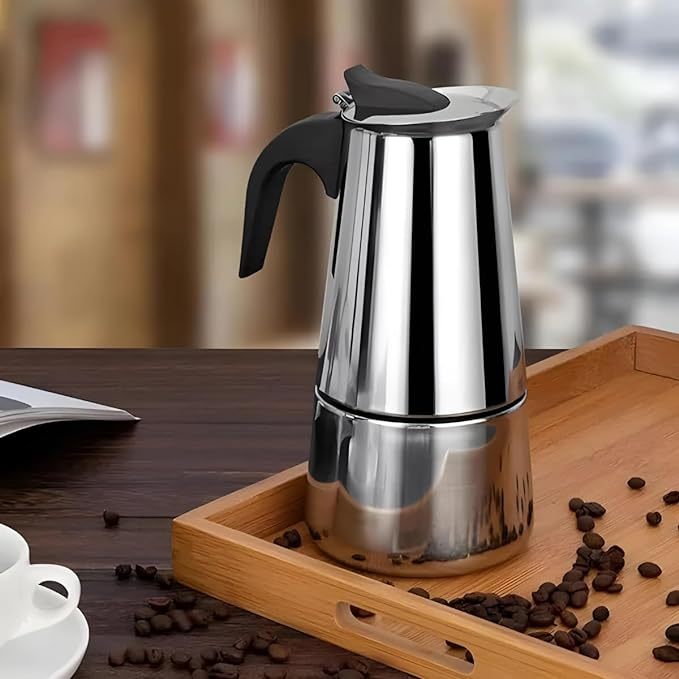 mokaページ Cafeteira Italiana Moka Premium 4, 6, 9 e 12 xícaras Inox | Shopee