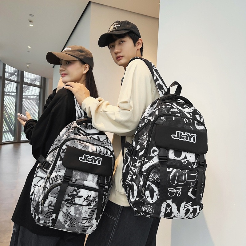 Bolsa Mochila Escolar Casual na Moda Estilo coreano