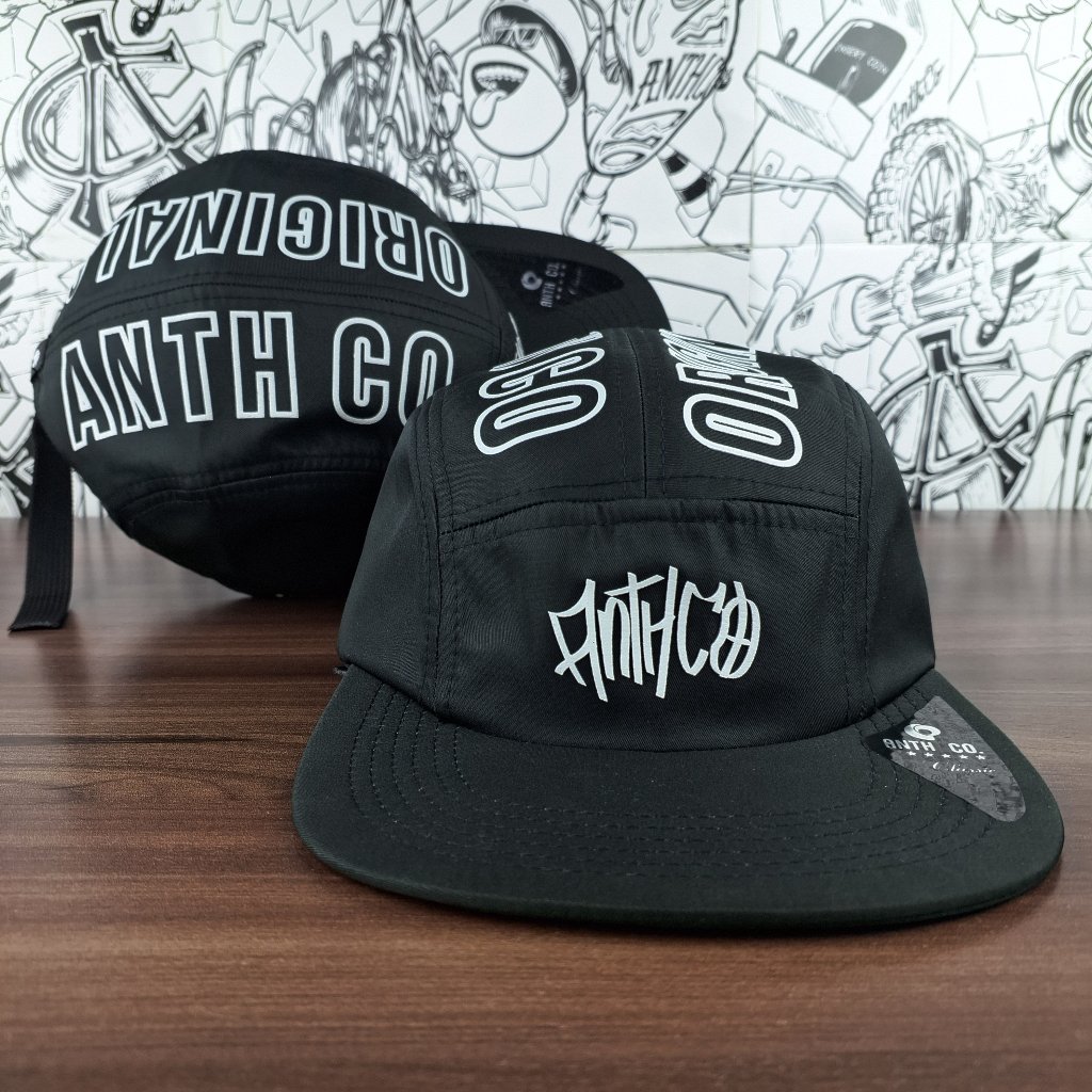 Boné Masculino Aba Reta Five Panel Anth Co Skatista Premium Original 5 ...