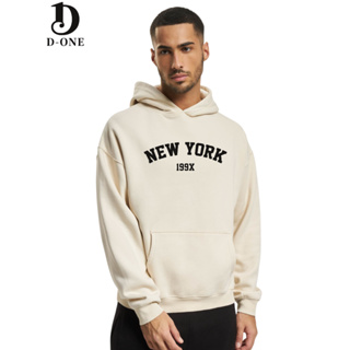 Moletom Canguru New York Blusa De Frio Com Capuz Bolso Casaco Feminino Masculino Flanelado Algodão