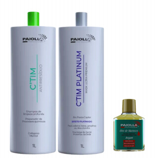 Progressiva Paiolla Ctim Platinum Loiras 1l + Brinde
