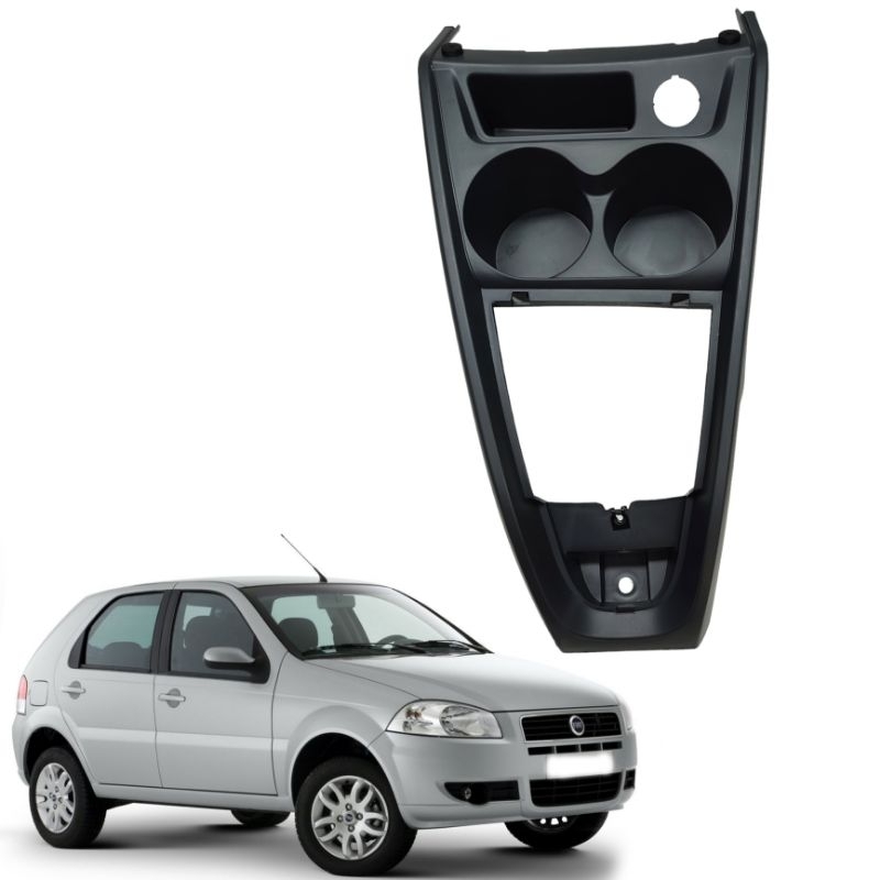 Moldura Console Câmbio Central Fiat Palio Elx 2004 2005 2006 2007 2008 2009 2010 2011 Original