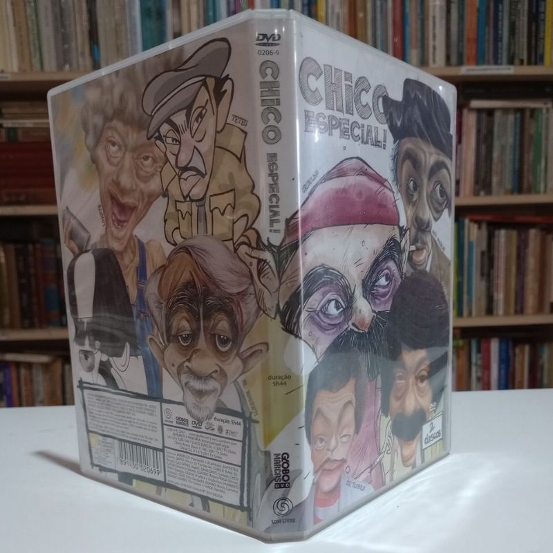 Box DVD Chico Anysio Especial Duplo Original Lacrado