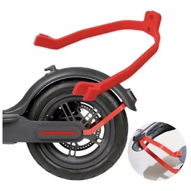 Suporte Para-lama Vermelho - Peças Patinete Elétrico
