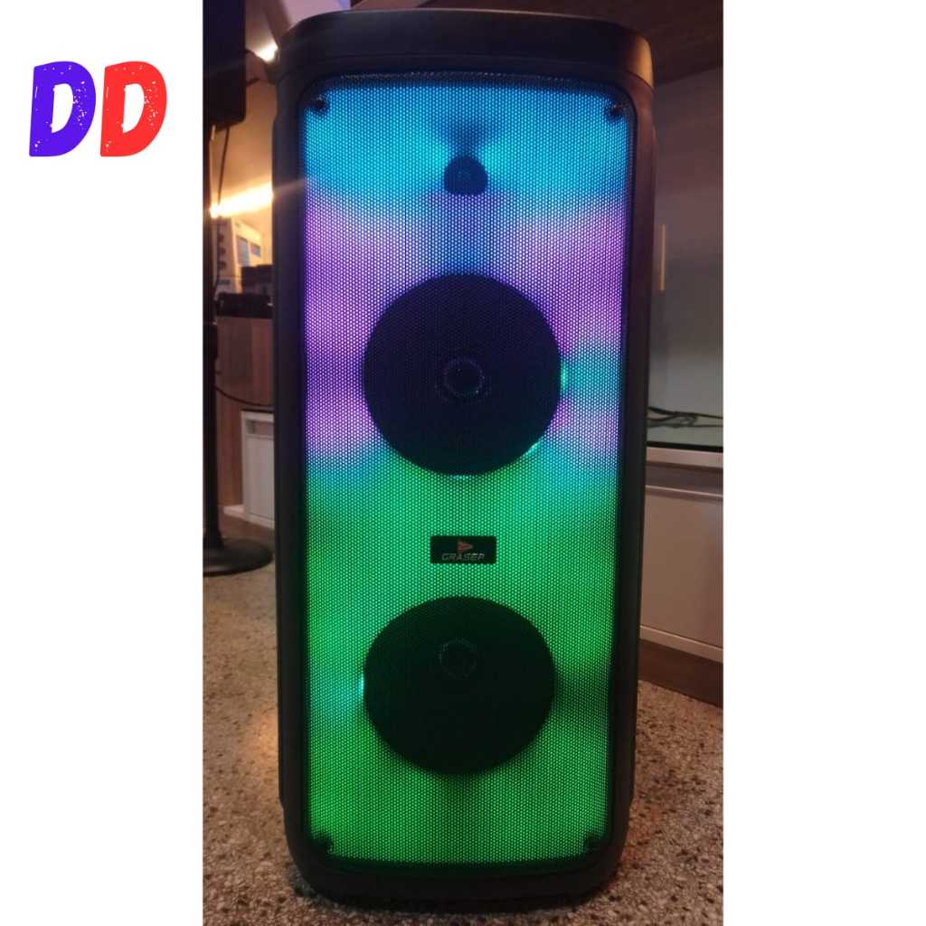 Caixa de Som Partybox Quadrada Estilo Jbl Original Boombox Caixa de Som Partybox Quadrada Estilo Jbl Original Boombox