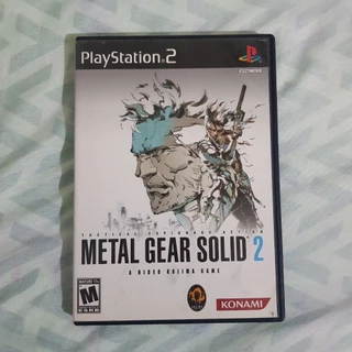 metal gear solid 2 substance ps2 playstation 2