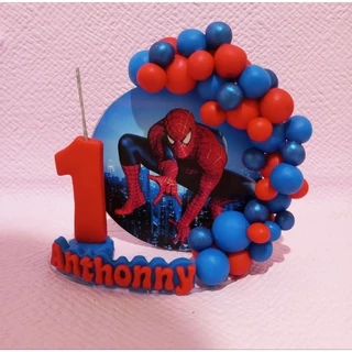 vela Biscuit HOMEM ARANHA