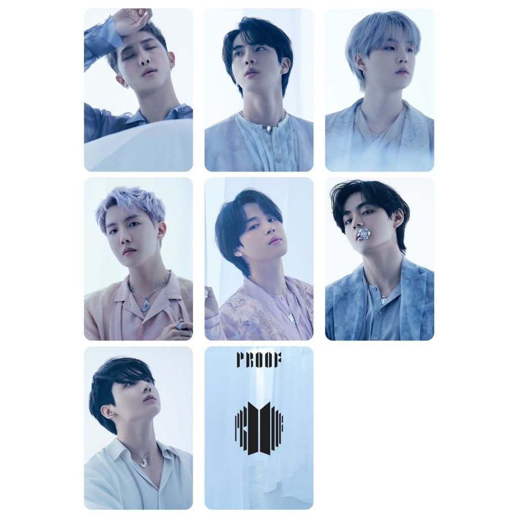 BTS store photocards