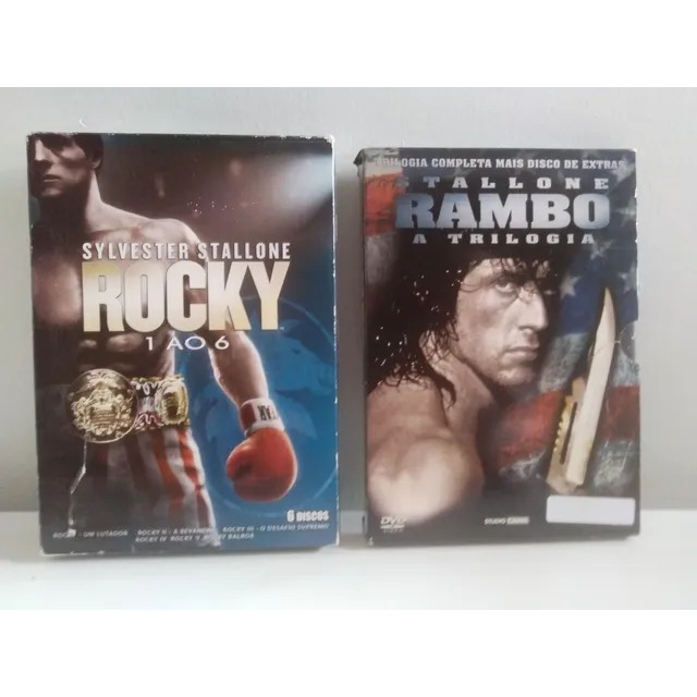 Coleção Stallone - Rocky + Rambo | Shopee Brasil