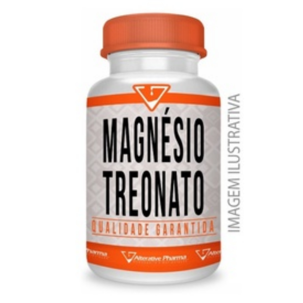 Magnésio L Treonato 300mg 60 Cápsulas