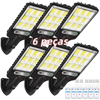 Mini Luminária Poste 84W/126w Solar Alta Potencia Econômica