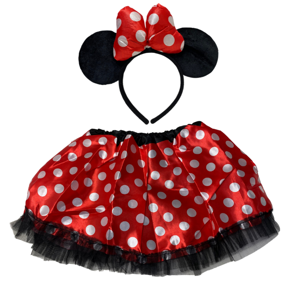 Roupa da minnie fashion com saia de tule