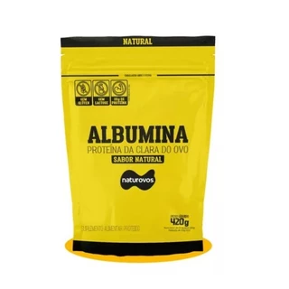 Albumina Pura e Sabores 420g ( Naturovos , Uevô )Proteína Clara Ovo 80% Natural Sem Lactose em Oferta na Shopee