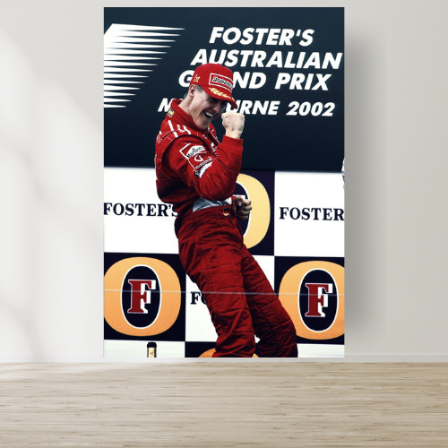 Quadro Decorativo Michael Schumacher MDF 20x30cm | Shopee Brasil