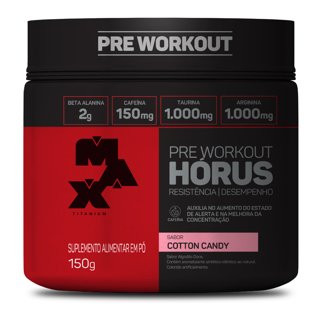 Pré-Treino Horus - 150g - Max Titanium