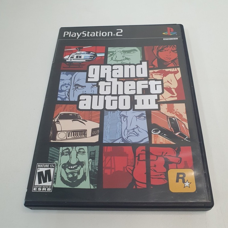 Dvd PS2 Grand Theft Auto 3 - D0302