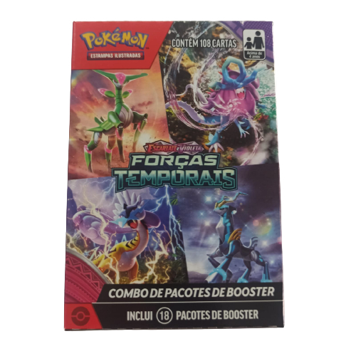 POKEMON EV5 FORÇAS TEMPORAIS MINI BOX BOOSTER