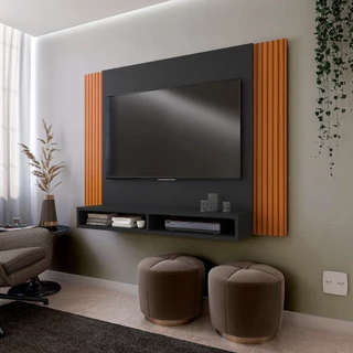 Painel Tokyo Para Tv Até 43 Polegadas Com 02 Nichos