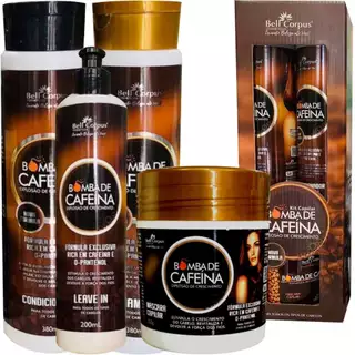 Kit Bomba De Cafeína Bell Corpus Explosão De Crescimento