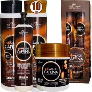 10 Kits Bomba De Cafeína Bell Corpus Explosão de Crescimento