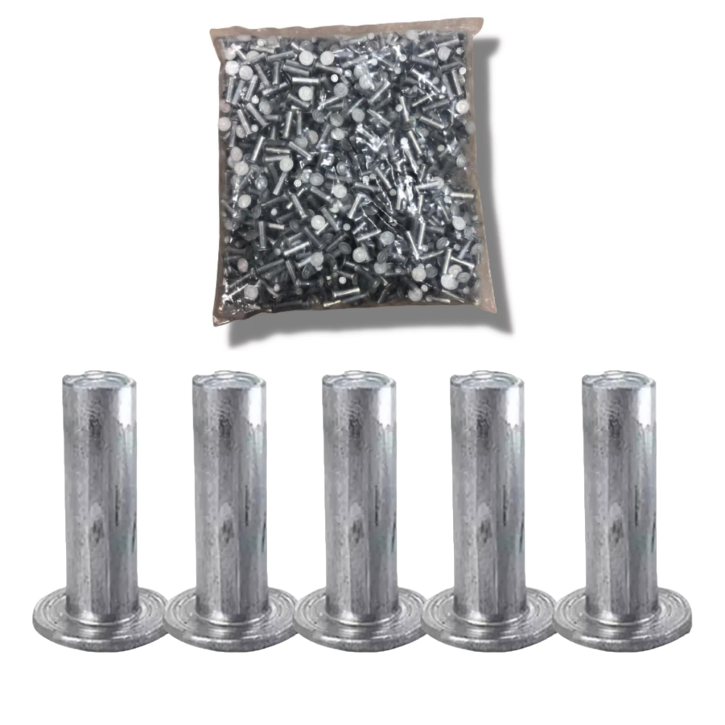 Rebite Alumínio Maciço 10x14 M 1000 Unidades Universal | Shopee Brasil