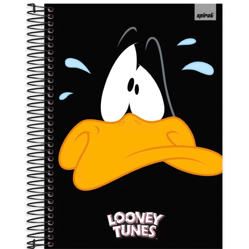 Caderno Universitário Capa Dura 15x1 240 Folhas Warner Looney Tunes Patolino Shopee Brasil 1519