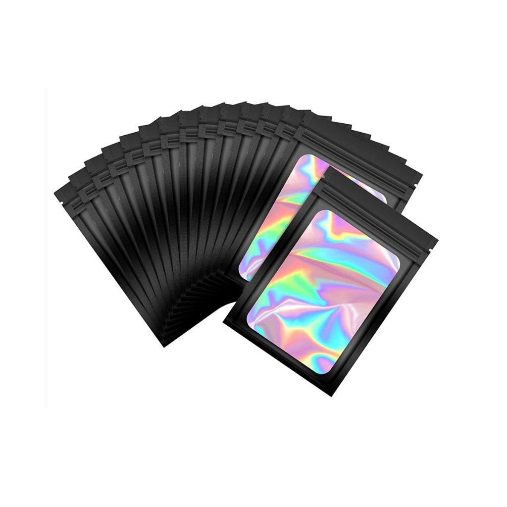 Saquinho Plastico Zip Lock 9 X 12 Preto 50 Unidades