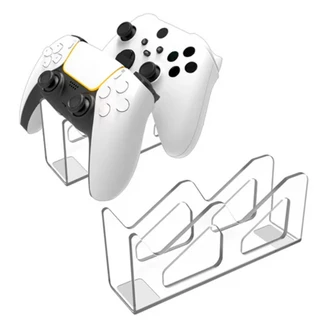 Suporte para 2 Joystick Controle Video Game Manete Console Acrilico Transparente