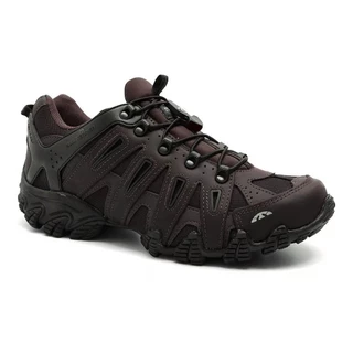 Tenis Bull Terrier Dragon 3 Masculino Marrom Couro Legitimo Original