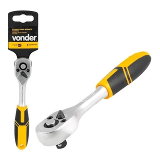 Chave Catraca Reversível 1/4 Com Cabo Emborrachado Vonder Oferta