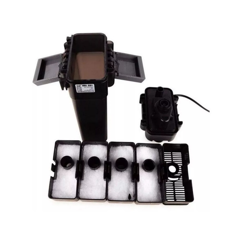 Filtro externo Hang On Canister Sunsun Hbl-802 500lh p/ Aquários
