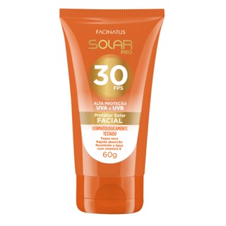 Protetor Solar Facial FPS 30 Alta Proteção Não Oleoso Facinatus