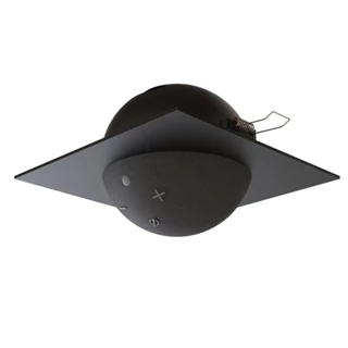 Suporte Quadrado de Embutir no Teto Compatível com Alexa Echo Dot 4/5 Caixa Som