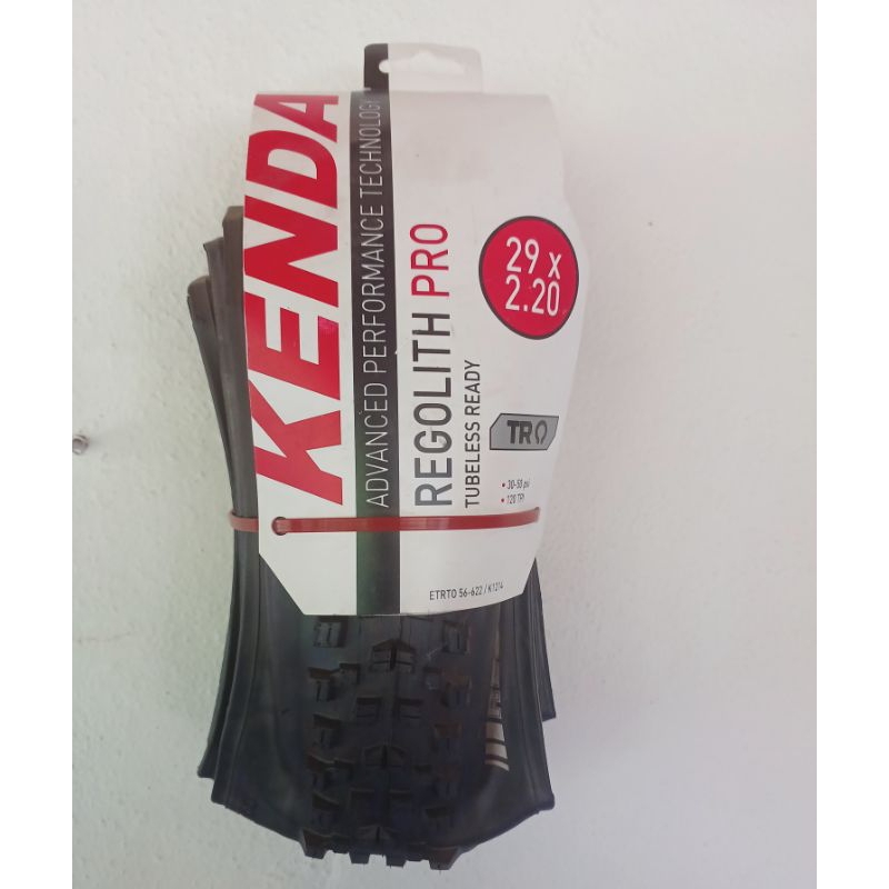 Pneumatico Kenda Regolith Pro 29 X 2.6 - Tubeless, Pieghevole, Battistrada Tassellato, Nero