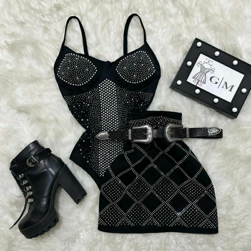 Look Balada Moda Feminina | Shopee Brasil