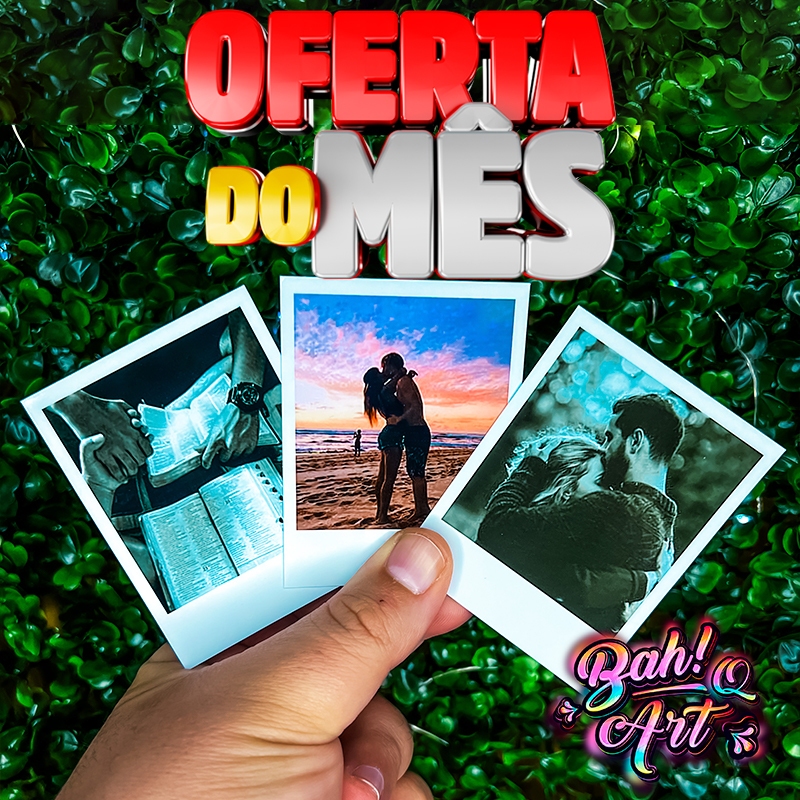 20 MINI FOTO QUALIDADE PREMIUM + Envio Rápido