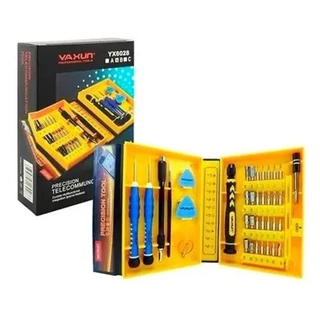 Kit Profissional De Ferramentas Yaxun 6028b Chaves Pinça Manutenção Celular Smatphone Tablet PC