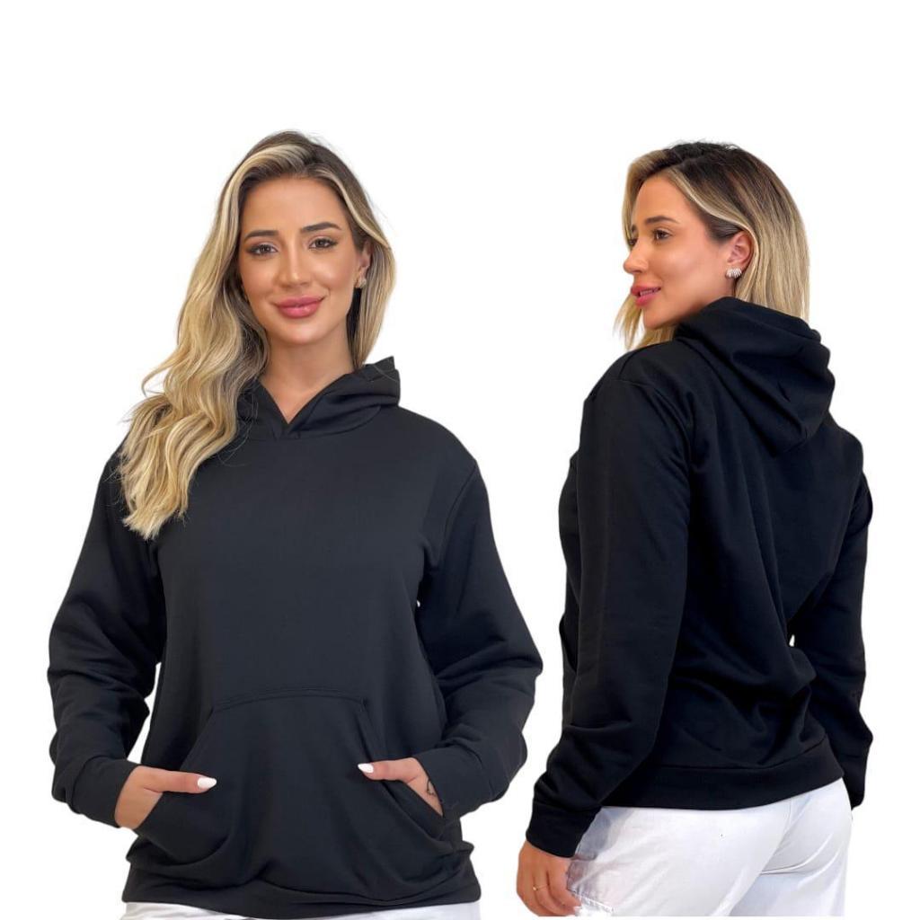 Blusa Moletom / moletinho casaco Canguru Com Capuz Inverno