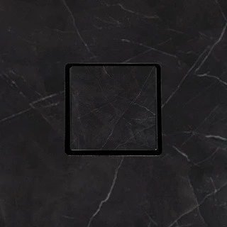 Ralo Oculto Tampa Invisivel 10x10 - Preto- Demima
