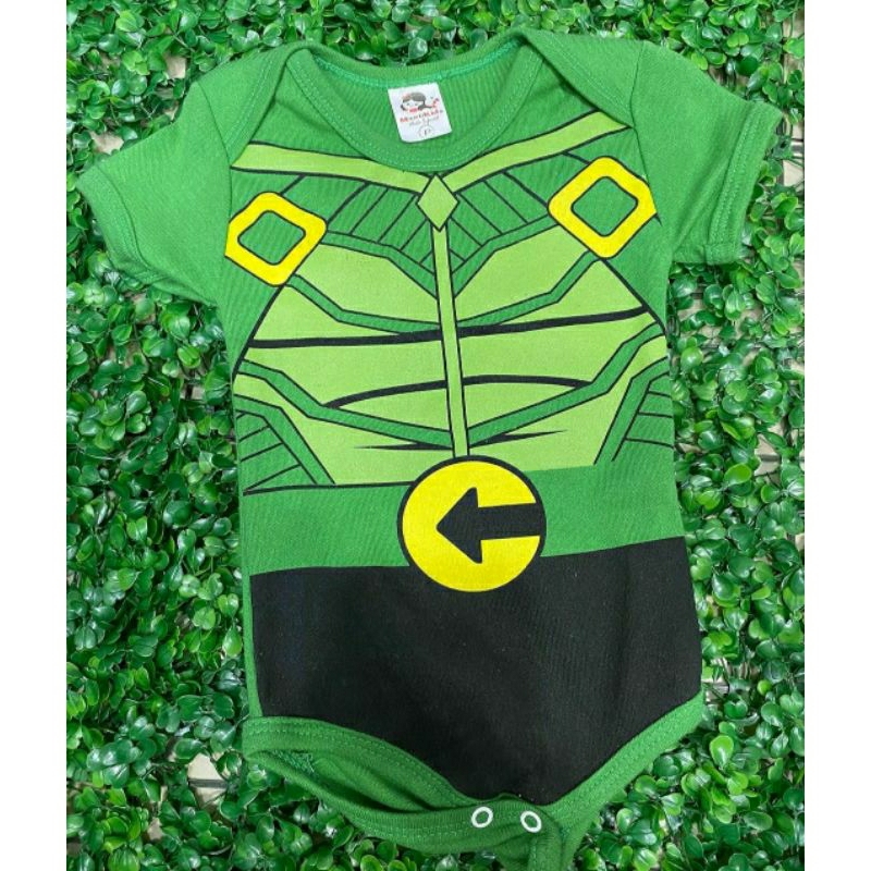 Body arqueiro verde Temático bebê body bebê body mesversario body infantil