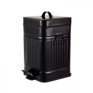 Lixeira Com Pedal Cesto Lixo Banheiro 3l Cozinha Tampa