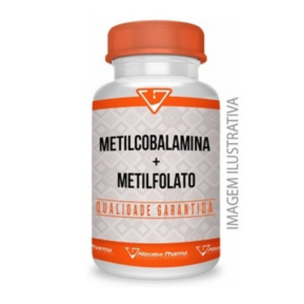 Metilcobalamina 1mg E Metilfolato 2mg Com Vitamina B6 15mg 90 Cápsulas Shopee Brasil