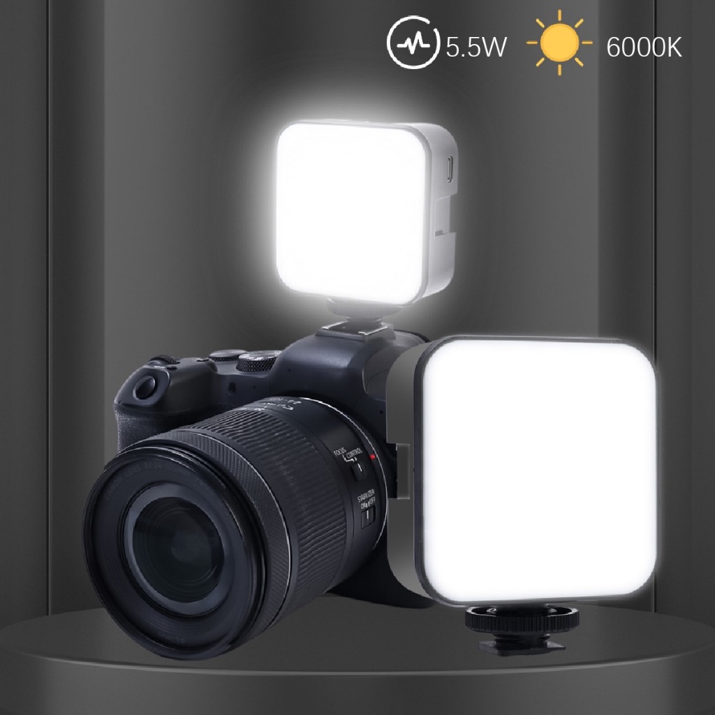 Luz Portatil De Vídeo LED Para Câmera De Celular Com Painel De ...