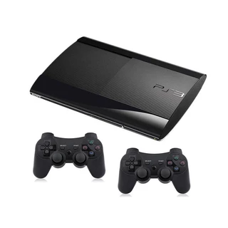 Playstation 3 Super Slim 250gb na caixa + 2 controles