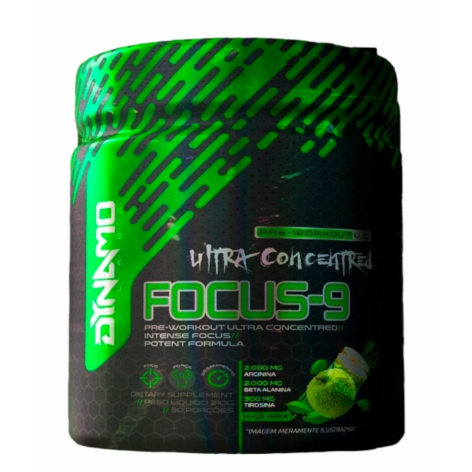 Pré Treino Focus-9 DynamoLabs 210g