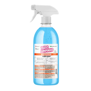 SPRAY SABÃO DE QUEROSENE LIMPA VIDROS TUDO LIMPINHO 1 LITRO em Oferta na Shopee