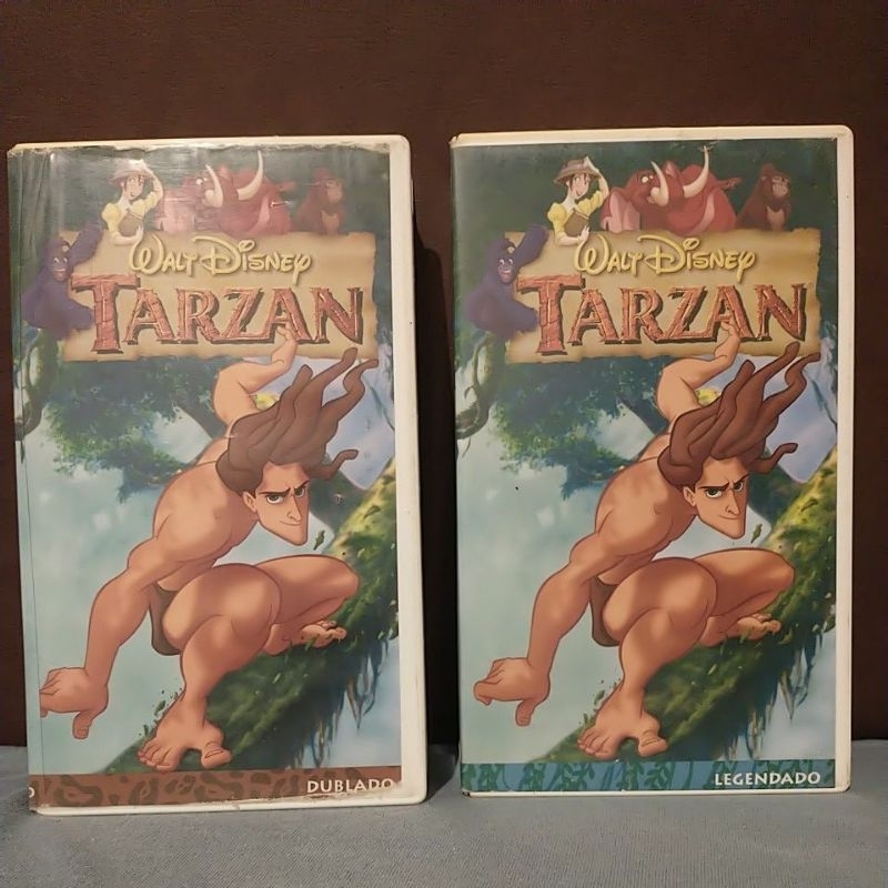 Combo VHS Tarzan (Disney) - Dublado e Legendado