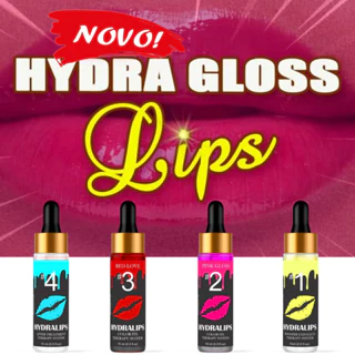Kit Hydragloss Labios Micropigmentação Lábios vibrantes