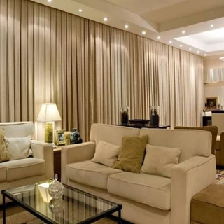 Cortina de Linho Voil Flame 2,80mts X 2,30mts Linho